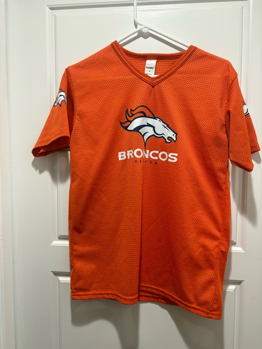 Denver Bronco’s Mesh Jersey Shirt - size Youth Large